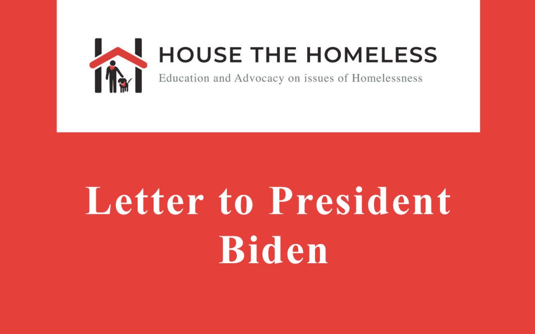 Letter to President Biden 2023